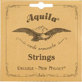 Aquila New Nylgut AQ-24 Baritone Ukulele Strings - Low D - 1 Set of 6