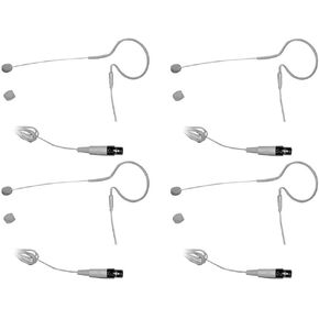4) ميكروفون PYLE PMEMS10 داخل الأذن صغير الحجم متعدد الاتجاهات XLR لنظام Shure in Kuwait