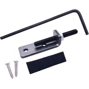 Metal Tremolo Stopper Stabilizer for Floyd Rose Style Tremolo Bridge with Mounting Screws and Wrench Systems black