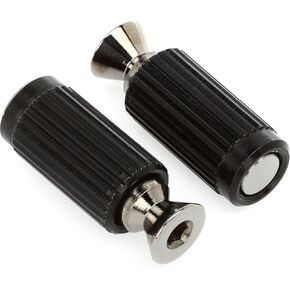 Floyd Rose Original Bridge Mounting Studs and Inserts - Black Nickel
