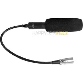 6" Professional XLR 3 Pins Microphone Directional Sound Speaking Mike Voice Tube for Digital Video Camera Camcorder EX1R XF100 XF300 105