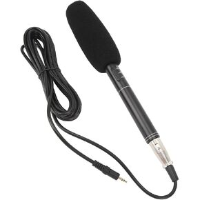 Professional XLR Condenser Microphone, Cardioid Mini Shotgun Studio Recording Mic, Dual Pickup Dual Microphone, for Podcast and Streaming Projects, Genericwu6mt7yfgd
