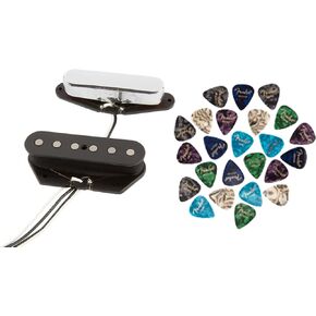 Fender Tex-Mex Telecaster Pickups Bundle with Picks