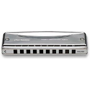 Suzuki Harmonica, Silver with chrome plating (MR-350V D)