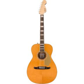 Fender 6 String Acoustic Guitar, Right-Hand, Aged Natural (0971022334)
