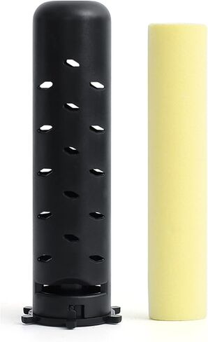 Guitar Humidifier, Acoustic Guitar Humidifiers Sound Hole Humidifier Guitar Maintenance Prevent Dry wih High-Density Absorbent Sponge(Black) in Saudi Arabia