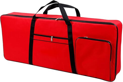 Vilihkc 61 Key Keyboard Gig Bag Case,Portable Durable Keyboard Piano Waterproof 600D Oxford Cloth with 10mm Cotton Padded Case Gig Bag 40"x16"x6" in Kuwait