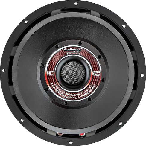 Audiopipe 12" Low-MID Frequency Loudspeaker/Mid-Bass Professional Woofer, 1800 Watts, 4 Ohms in Saudi Arabia