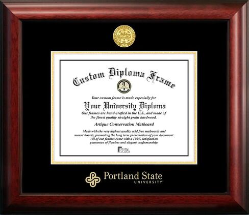 Campus Images NCAA University of Cincinnati 11 x 8.5 Inches Gold Embossed Diploma Frame with 5 x 7 Inches Portrait in Saudi Arabia
