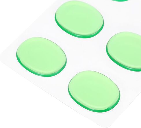 MECCANIXITY 24 Pcs Drum Dampeners Gel Pads Silicone Mute Pads Drum Silencers Drum Dampeners Moon Gels Clear 30x25x3mm for Drums Cymbals Tone Control in Saudi Arabia
