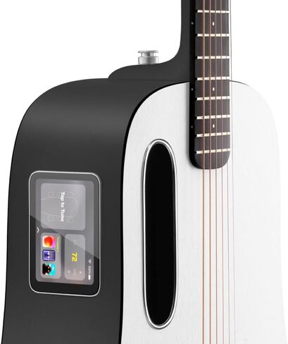 LAVA ME PLAY 36 Lite Bag Deep Blue/Frost White Bundle with Rok-It Tripod Guitar Stand, Kopul Premium Performance Series Right Angle Cable and Celluloid Guitar Picks Shape Medium 12-Pack in Saudi Arabia