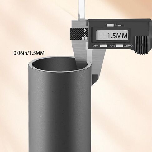 Safety Bollards Post, 36 inch Height 4.5 inch Diameter Steel Bollard Post，Anti-Collision Safety Post, Bollard Post for Parking Lots, Parks and Streets, 6 Packs in Saudi Arabia