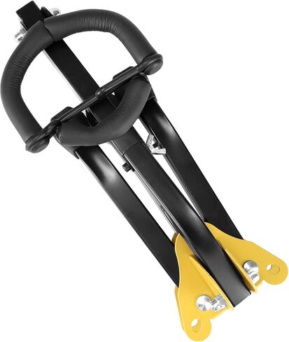 QWORK Saxophone Stand - 2 Pack Adjustable and Foldable Design with Soft Pad Protection for Alto and Tenor Saxophones, Durable Metal Base, Ergonomic Backrest in Saudi Arabia
