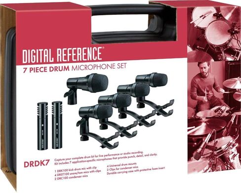 DRDK7 7-Piece Drum Mic Kit in Saudi Arabia