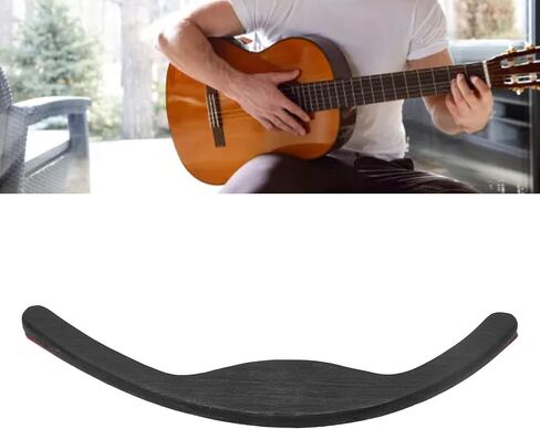 Guitar Arm Rest Ergonomic Wood Classical Acoustic Guitar Armrest with Delicate Texture for Comfortable Arm Support in Saudi Arabia