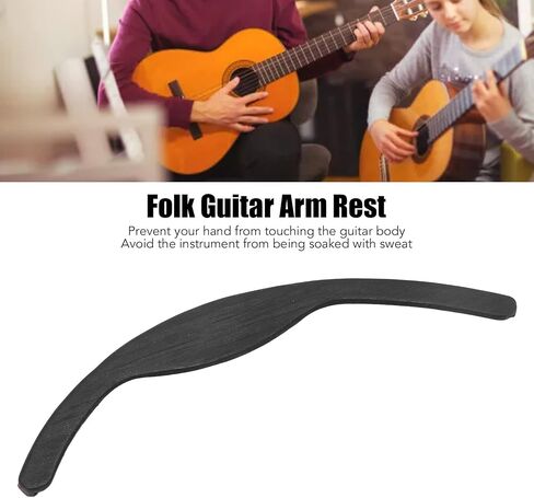 Guitar Arm Rest Ergonomic Wood Classical Acoustic Guitar Armrest with Delicate Texture for Comfortable Arm Support in Saudi Arabia