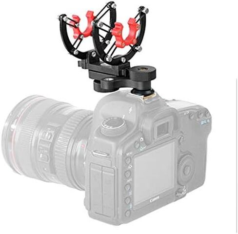 Boya Advanced Suspension Shockmount for Shotgun Microphones from 0.8" to 0.9" (20-22mm) in Diameter in Saudi Arabia