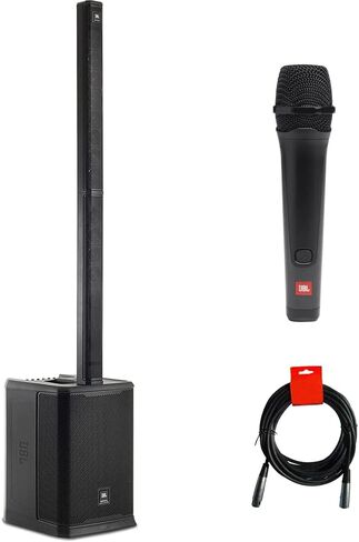 نظام JBL PRX ONE الكل في واحد يعمل بنظام PA مع خلاط وحزمة DSP وميكروفون صوتي ديناميكي سلكي وكابل XLR-XLR مقاس 20 بوصة in Saudi Arabia