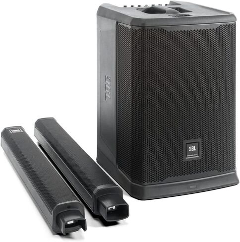 نظام JBL PRX ONE الكل في واحد يعمل بنظام PA مع خلاط وحزمة DSP وميكروفون صوتي ديناميكي سلكي وكابل XLR-XLR مقاس 20 بوصة in Saudi Arabia