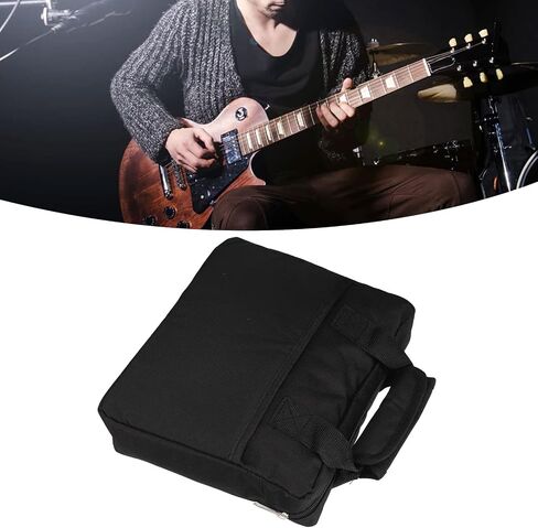 Guitar Effect Pedal Gig Bag,Oxford Cloth Waterproof Guitar Effect Pedal Carry Bag Performance Accessory in Saudi Arabia