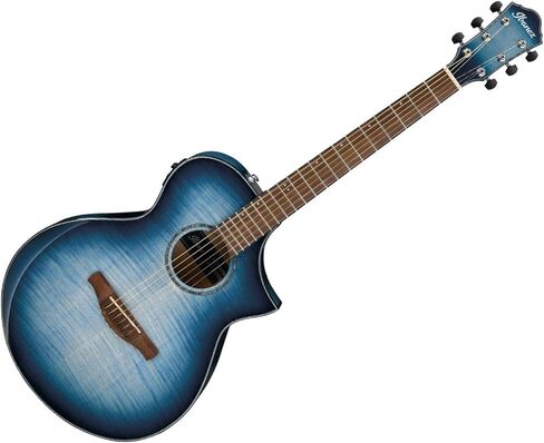 Ibanez AEWC400IBB Acoustic Electric Guitar Indigo Blue Burst w/Comfort Body in Saudi Arabia