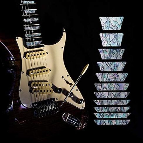 0.04mm Guitar Inlay Stickers Decor,Guitar Fretboard Markers for Electric Guitar Fretboard in Saudi Arabia