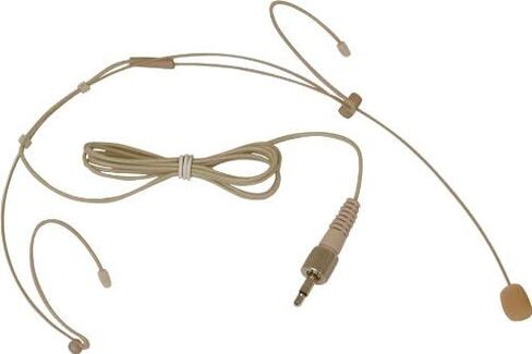 Audio2000'S ACC6540H-02B Professional Miniature Condenser Headset Microphone, Black in Saudi Arabia