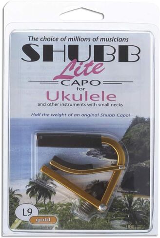L9REDShubb Lite Series Ukulele Capo - Anodized Red in Saudi Arabia