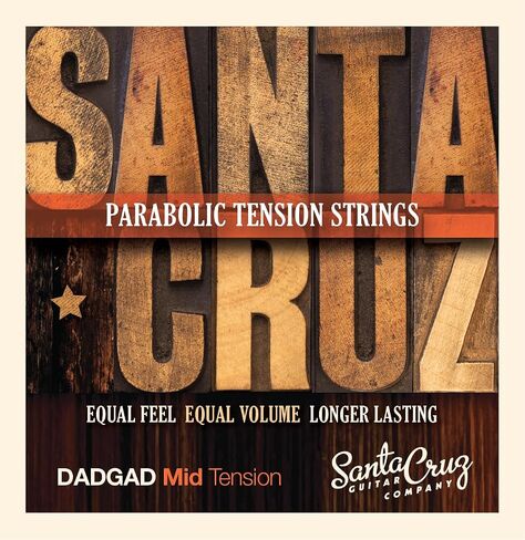 Santa Cruz Parabolic Tension DADGAD Mid Tension in Saudi Arabia