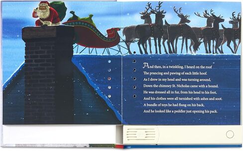 Hallmark The Night Before Christmas Recordable Storybook with music in Saudi Arabia