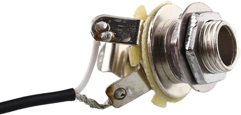 LP Wiring Harness Kit Replacement for Dual Humbucker Gibson Les Pual Style Electric Guitar, 2T2V 3 Way Toggle Switch 500K Pots & 1 Jack, Cream Tip in Kuwait