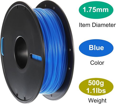 خيوط طابعة uxcell TPU ثلاثية الأبعاد، 1.75 ملم، بكرة 500 جرام (1. رطل)، خيوط طباعة قلم ثلاثية الأبعاد بلون الجلد لإعادة تعبئة قلم الرسم ثلاثي الأبعاد، طابعة ثلاثية الأبعاد in Saudi Arabia