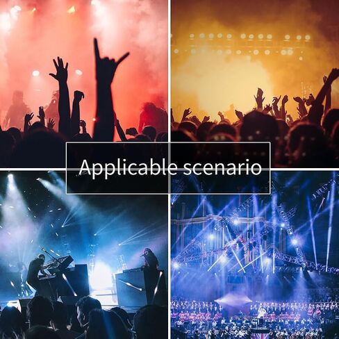 LED Par Lights Waterproof Stage Lights, DMX Sound Activated Control RGBW 6LED Uplighting for Outdoor Concert Club Music Show Garden Wedding Church Party (1 Pack) in Saudi Arabia