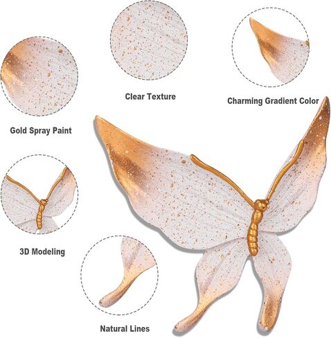 HILIUS مابل ليف جدار ديكور، 8 حزمة الراتنج 3D الجدار المنحوتات شنقا الزينة جدار ديكور المنزل ديكور الفن الحرفية لغرفة المعيشة الحمام غرفة نوم الجدار (الفضة) in Saudi Arabia