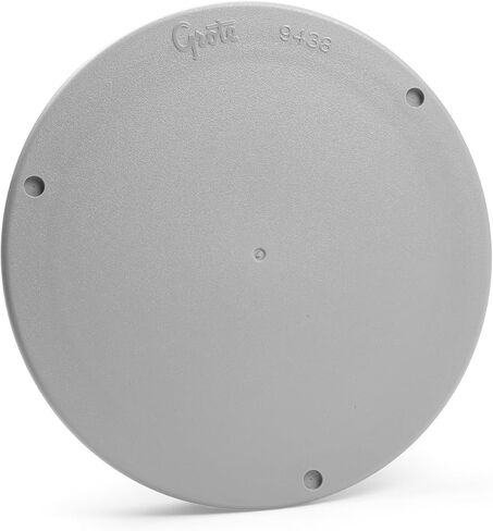 Grote 94380-4 لوحة غطاء سهلة التركيب - 4 بوصة مستديرة، رمادي in Saudi Arabia