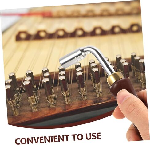 Dulcimer Tuning Wrench L- Shape Tuning Wrench Piano Tuning Spanner Kit Harp Adjustment Wrench Music Instrument Tuning Wrench Repair Tool in Saudi Arabia