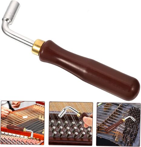 Dulcimer Tuning Wrench L- Shape Tuning Wrench Piano Tuning Spanner Kit Harp Adjustment Wrench Music Instrument Tuning Wrench Repair Tool in Saudi Arabia