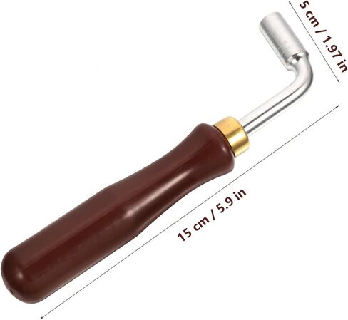 Dulcimer Tuning Wrench L- Shape Tuning Wrench Piano Tuning Spanner Kit Harp Adjustment Wrench Music Instrument Tuning Wrench Repair Tool in Saudi Arabia