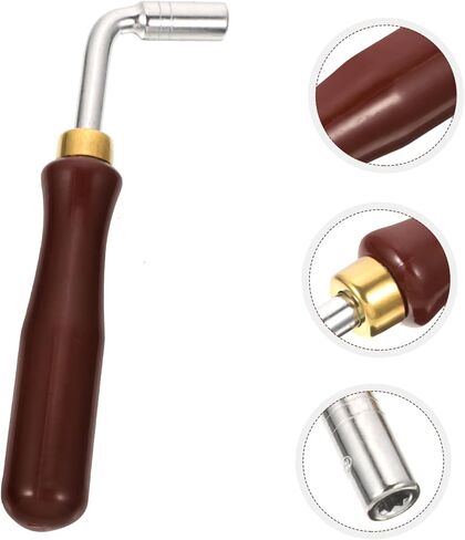 Dulcimer Tuning Wrench L- Shape Tuning Wrench Piano Tuning Spanner Kit Harp Adjustment Wrench Music Instrument Tuning Wrench Repair Tool in Saudi Arabia