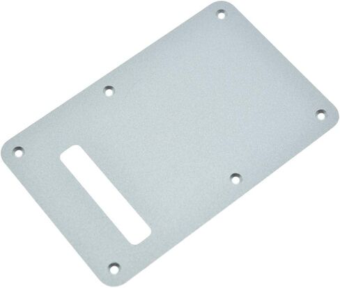 KAISH Matte Aluminum ST/Strat Tremolo Back Plate Cover Metal Anodized Trem Cavity Cover for American/Mexican Strat/Stratocaster Matte Silver in Kuwait