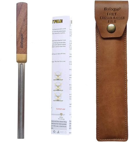 ملف تتويج وتزيين الحواف للجيتار الباروكي المُحسّن، 3 فتحات بحجم و1 جانب حبيبي كامل محسّن من الجيل الرابع أدوات لوثير للجيتار والقيثارة والباس والبانجو والمندولين وما إلى ذلك (ملف الجيل الرابع) in Kuwait