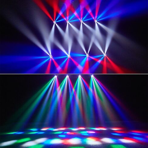 ضوء الرأس المتحرك، مصباح WorldLite Led المتحرك للمسرح DJ 100W Spot + 8 * 12W RGBW Beam Point Control DMX512، رائع لإضاءة المسرح والدي جي، وحفلات الديسكو، وأضواء زفاف النادي in Kuwait