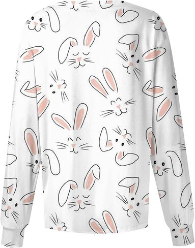 Woman Scrubs Scrubs Joggers for Women Soft Scrub Womens Printed Jacket Scrub Jacket Scrub Tops Women Plus Size Plus Size Long Sleeve Tops Women Crew Neck Nurses Scrubs Sets for Women Halloween in Saudi Arabia
