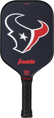 Franklin Sports NFL Pro Pickleball Paddle – 13MM Signature Series Pro Pickleball Paddle with MaxGrit Surface - Official NFL Team – USAP Approved - Premium Quality - Authentic NFL Team Logos in Saudi Arabia