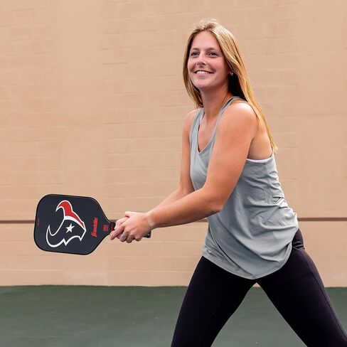Franklin Sports NFL Pro Pickleball Paddle – 13MM Signature Series Pro Pickleball Paddle with MaxGrit Surface - Official NFL Team – USAP Approved - Premium Quality - Authentic NFL Team Logos in Saudi Arabia