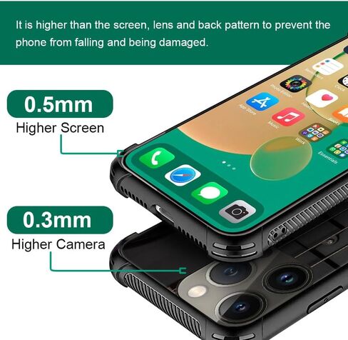 CARLOCA Compatible with iPhone 15 Case,Guitar Bass Strings Black Pattern iPhone 15 Cases,Ultra Protection Shockproof Soft Silicone TPU Non-Slip Back for iPhone 15 in Saudi Arabia