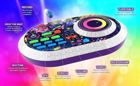 DreamWorks Trolls World Tour DJ Trollex Party Mixer in Saudi Arabia
