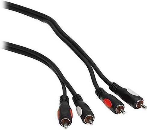 Gemini MM1BT خلاط مدمج بقناتين مع حزمة بلوتوث مع كابل صوت Pearstone 2 RCA ذكر إلى 2 RCA ذكر (3 بوصات) in Kuwait