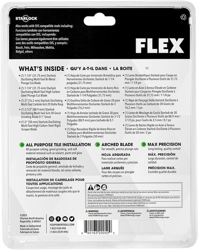 FLEX 41-Piece Oscillating Tool Sanding Project Set - FAM40003-41 in Saudi Arabia