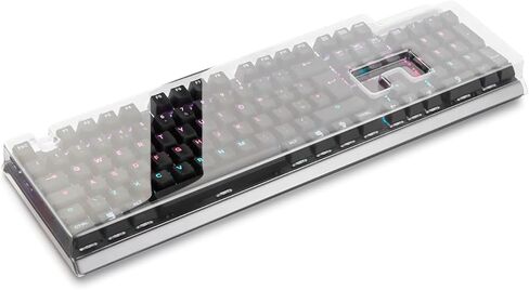 غطاء لوحة المفاتيح Decksaver GE متوافق مع Steelseries Apex PRO، Apex 7 Red، Apex 7 Blue، Apex 7 Brown، Clear Smoke in Kuwait